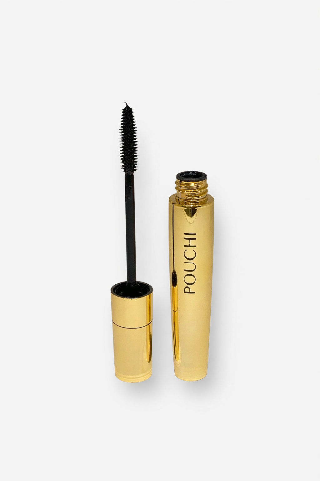 POUCHI Lengthening & Thickening Mascara — false-lash effect