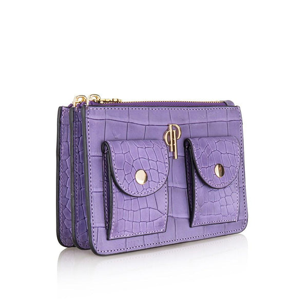 Side image lilac POUCHI multifunctional fannypack and crossbody bag